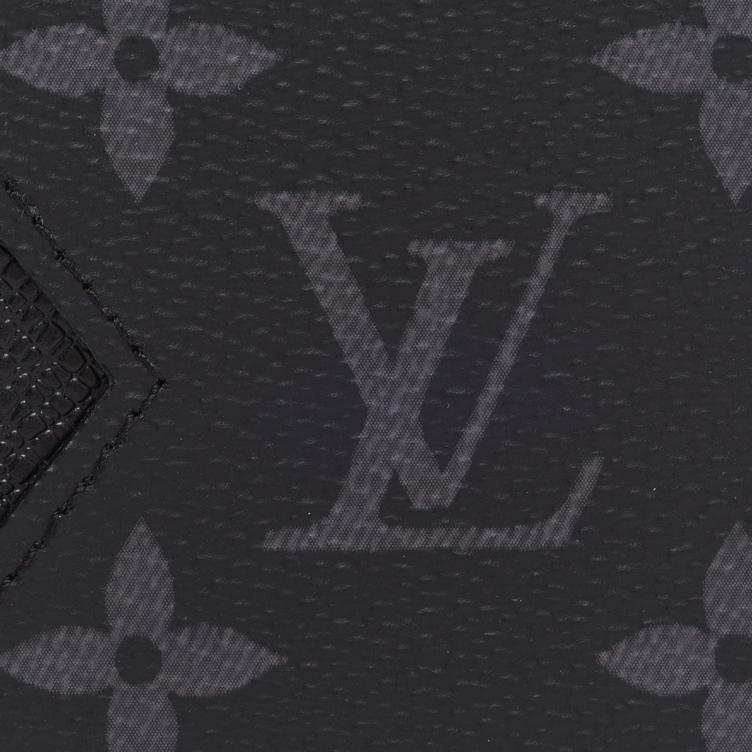Louis Vuitton Monogram Eclipse Taiga Coin Card Holder 7 of 7