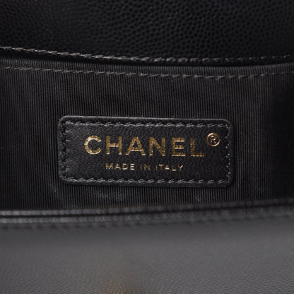 Chanel Caviar Quilted Small Boy Flap Black 6 of 11