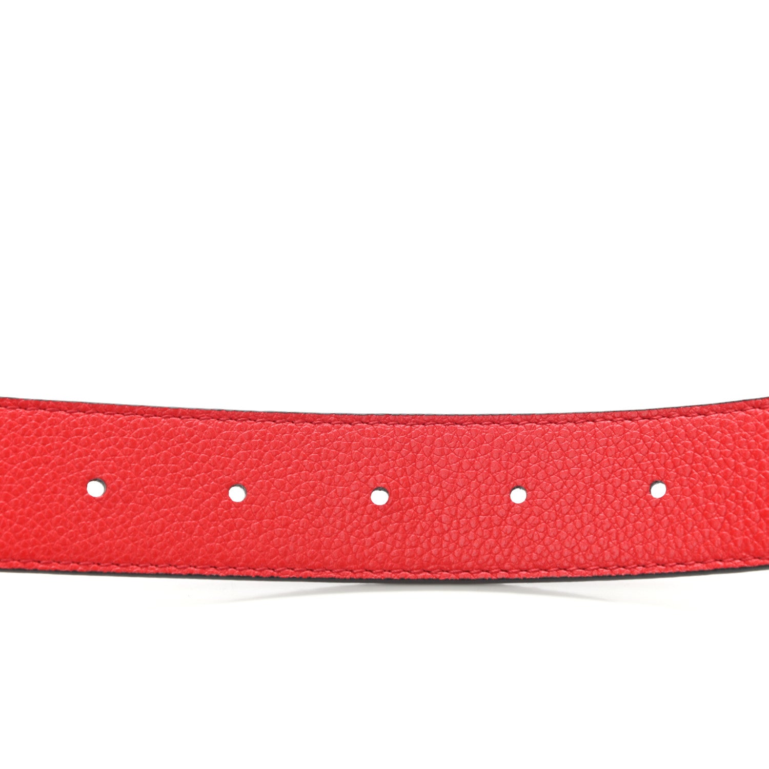 Louis Vuitton Monogram 30mm LV Initiales Reversible Belt 85 34 Coquelicot 5 of 7