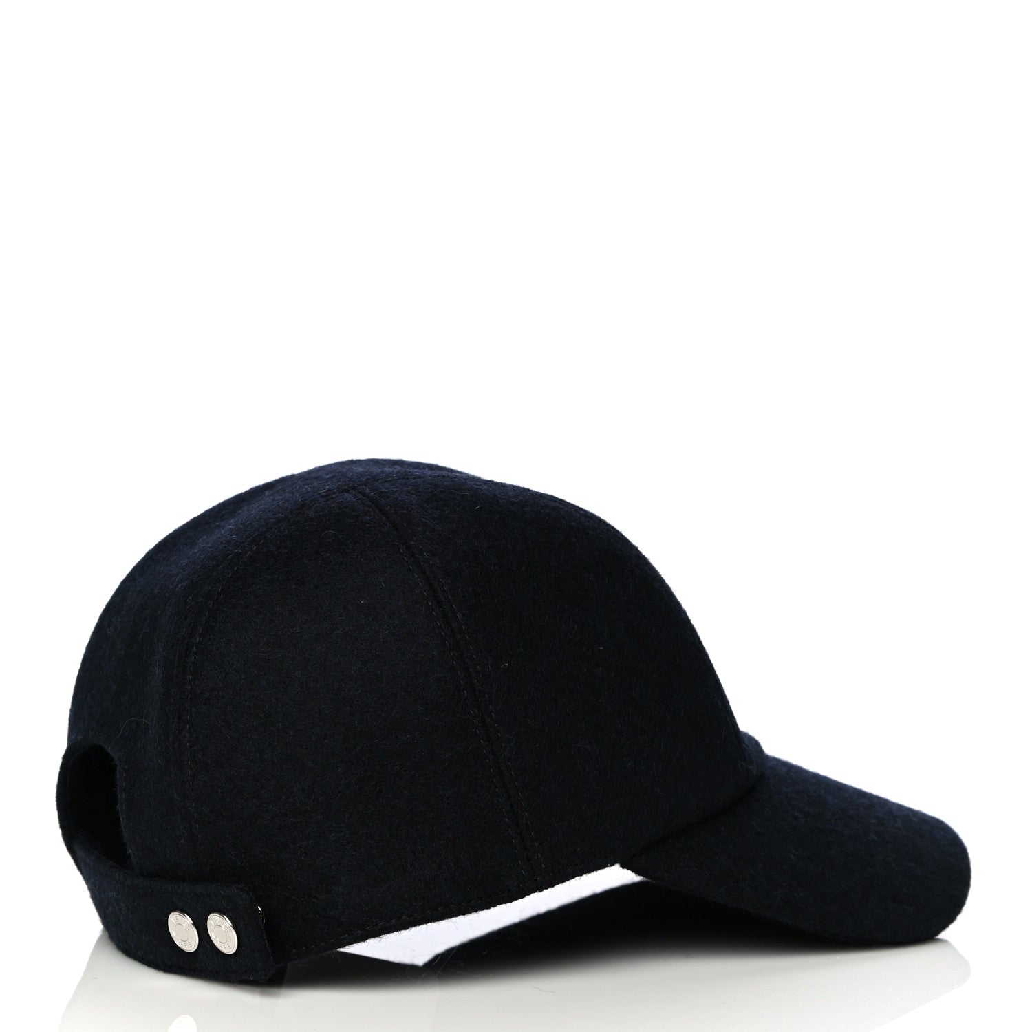Hermes Wool Davis Varsity Cap 57 Marine 4 of 10