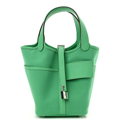 Hermes Toile Goeland Swift Cargo Picotin Lock 18 Vert Comics 1 of 11