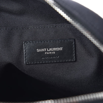 Saint Laurent Canvas Rivington Race Pouch Black 6 of 9