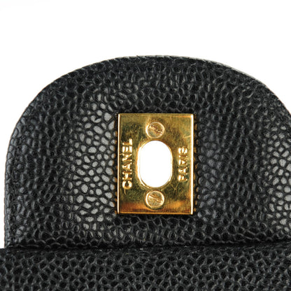 Chanel Caviar Quilted Maxi Single Flap Black 5 of 8