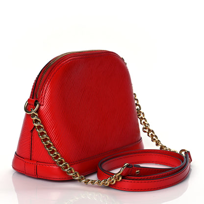 Louis Vuitton Epi Alma Mini Coquelicot 2 of 9