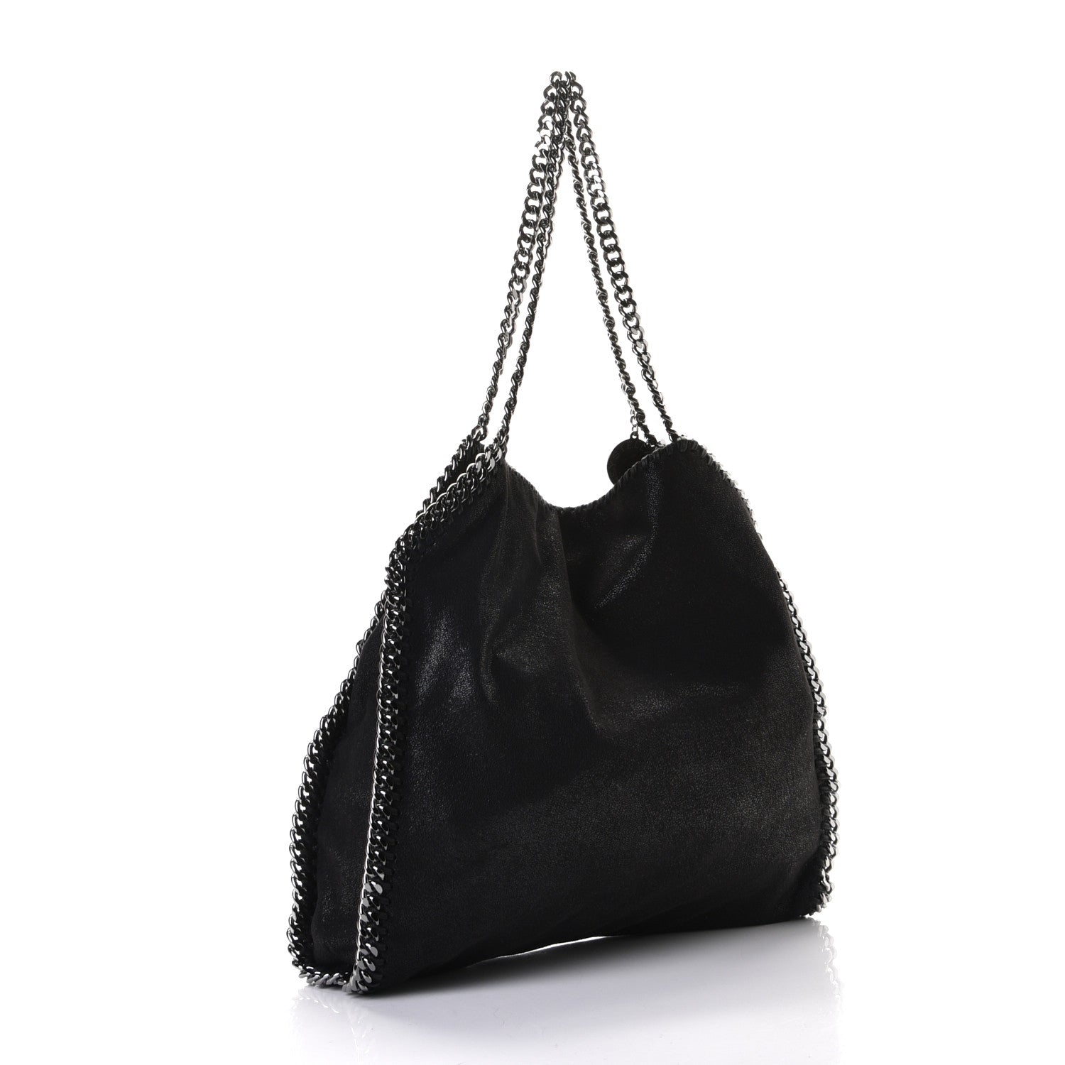 Stella McCartney Shaggy Deer Small Falabella Tote Black 2 of 5