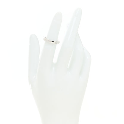 Bulgari 18K White Gold Diamond Serpenti Viper Band Ring 47 4 2 of 5