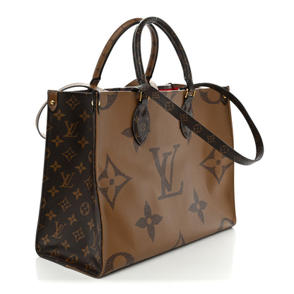 Louis Vuitton Reverse Monogram Giant Onthego MM 3 of 10