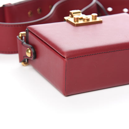 Christian Dior Lambskin Dioraddict Lockbox Red 9 of 12