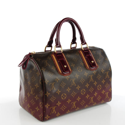 Louis Vuitton Monogram Mirage Speedy 30 Bordeaux 3 of 7