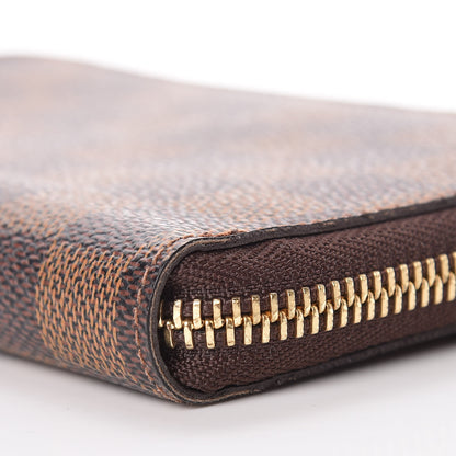 Louis Vuitton Damier Ebene Compact Zippy Wallet 8 of 11