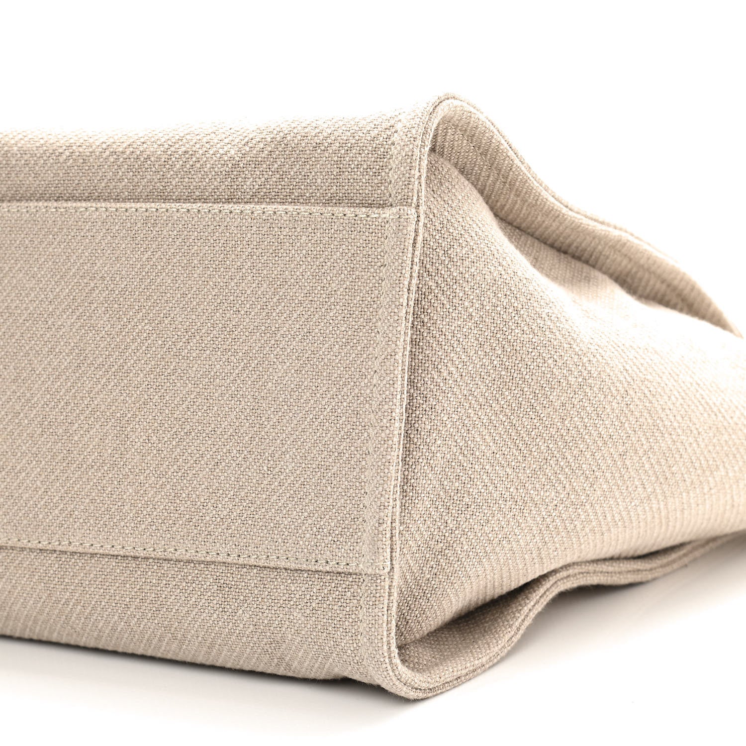 Chanel Mixed Fibers Medium Deauville Tote Beige Black 11 of 11