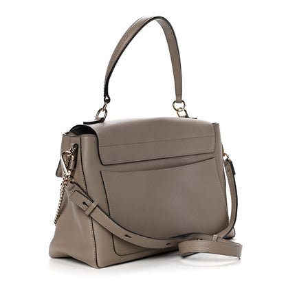 Chloe Calfskin Medium Faye Day Shoulder Bag Motty Grey 4 of 14