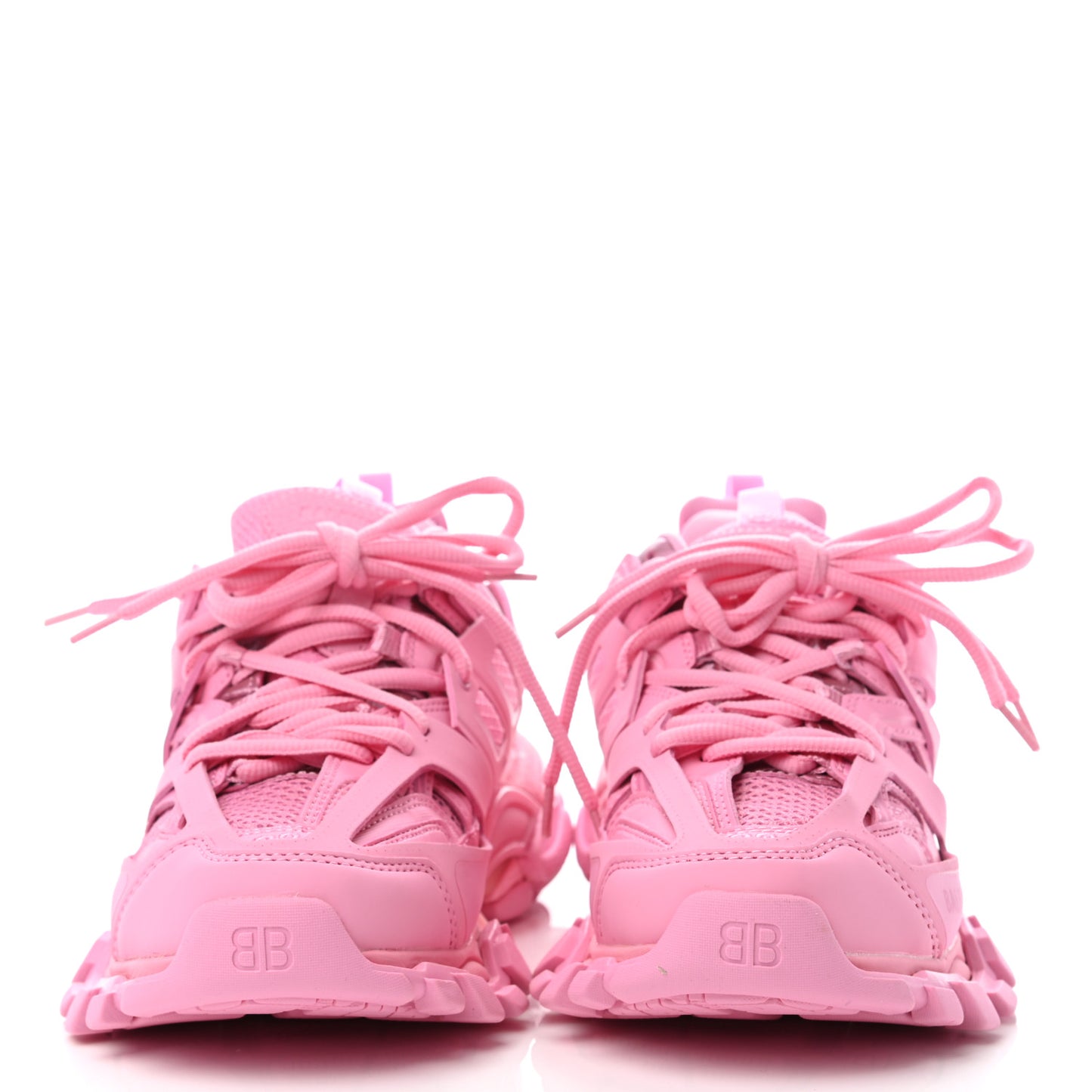 Mesh Nylon Womens Track Sneakers 38 Pink