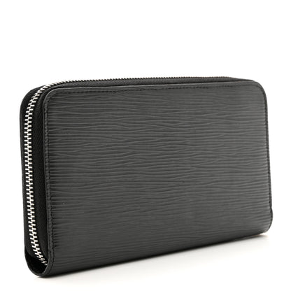 Louis Vuitton Epi Zippy Wallet Black 3 of 7