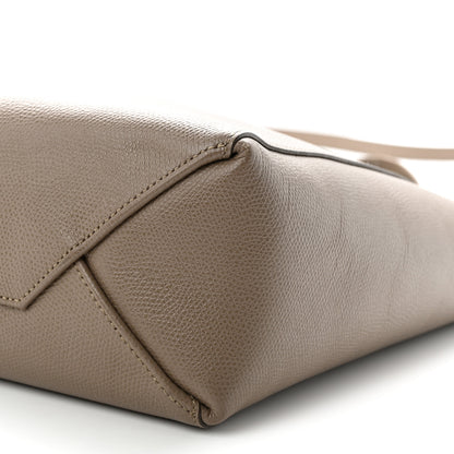 Celine Grained Calfskin Small Vertical Cabas Taupe 9 of 10