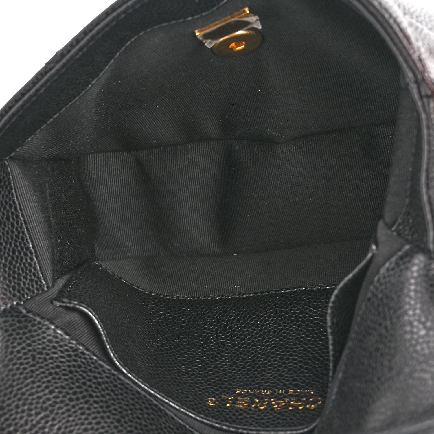 Chanel Caviar Quilted Mini Chain Flap Black 4 of 9