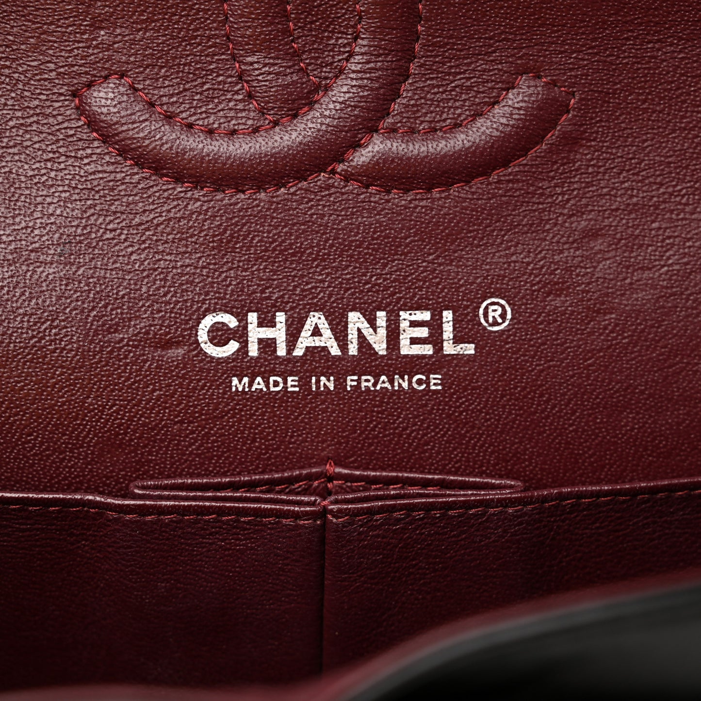 Lambskin Quilted Small Double Flap Black