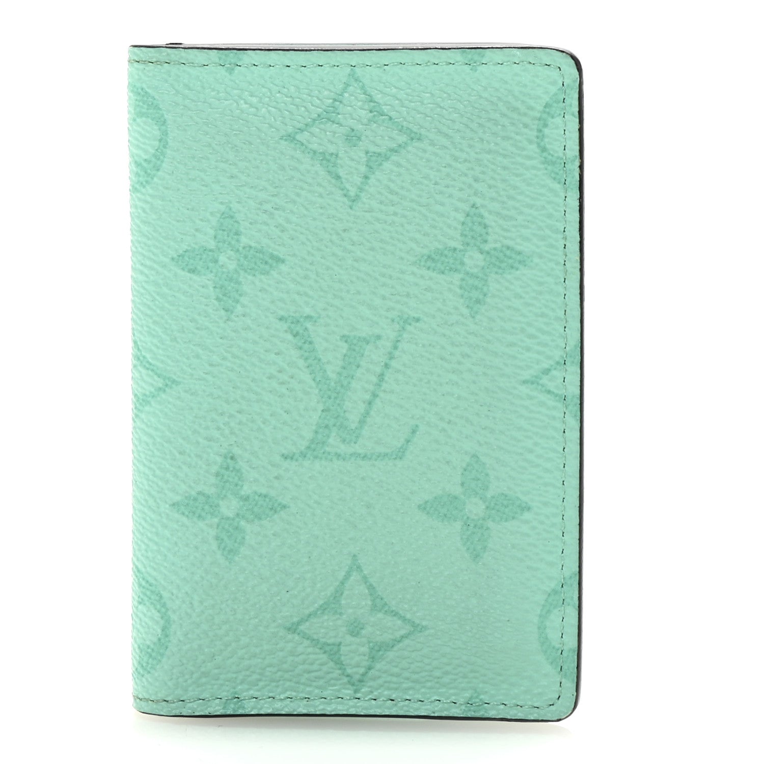 Louis Vuitton Taigarama Pocket Organizer NM  Miami Green 1 of 7