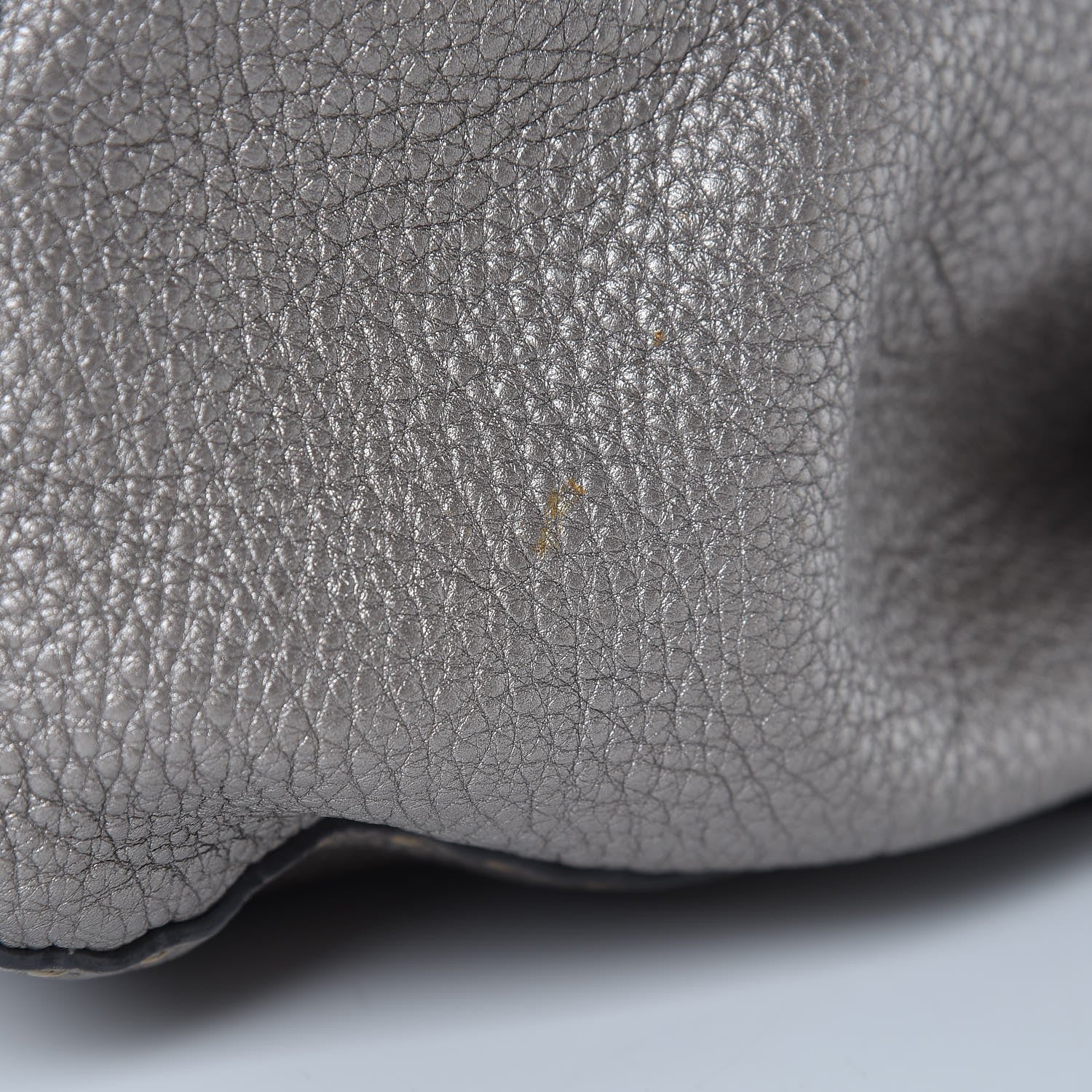 Fendi Cuoio Romano Selleria Medium Linda Satchel Peltro 11 of 13