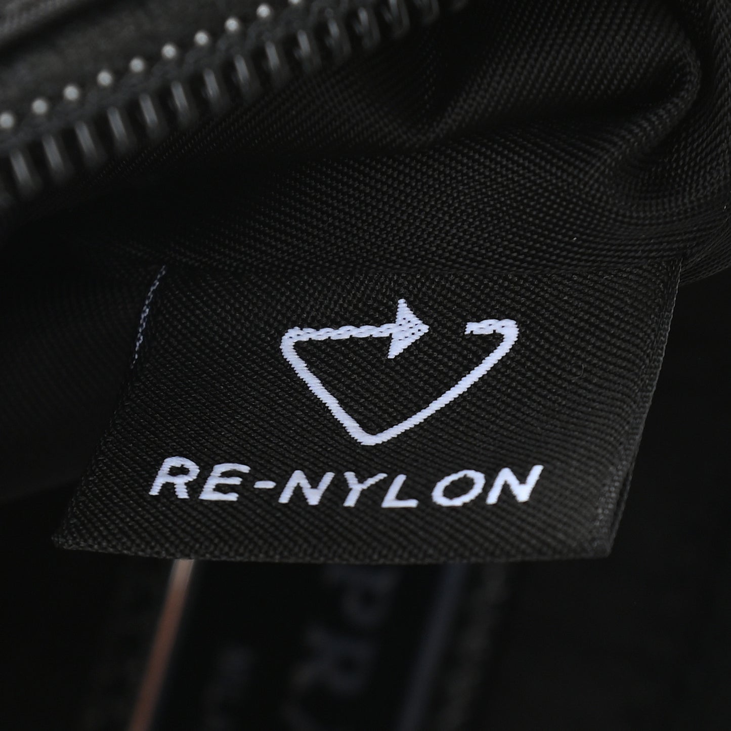 Tessuto Nylon Saffiano Belt Bag Black