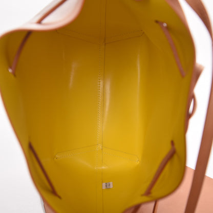Mansur Gavriel Vegetable Tanned Calfskin Bucket Bag Cammello Sun 5 of 8