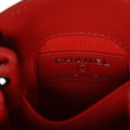 Chanel Patent Crossbody CC Phone Holder Red 6 of 7