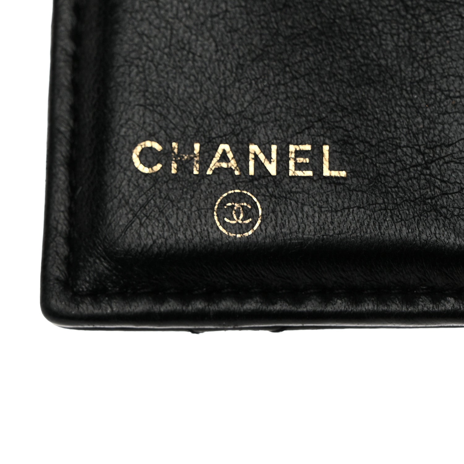 Chanel Lambskin Quilted CC Compact Bifold Wallet Black 6 of 8