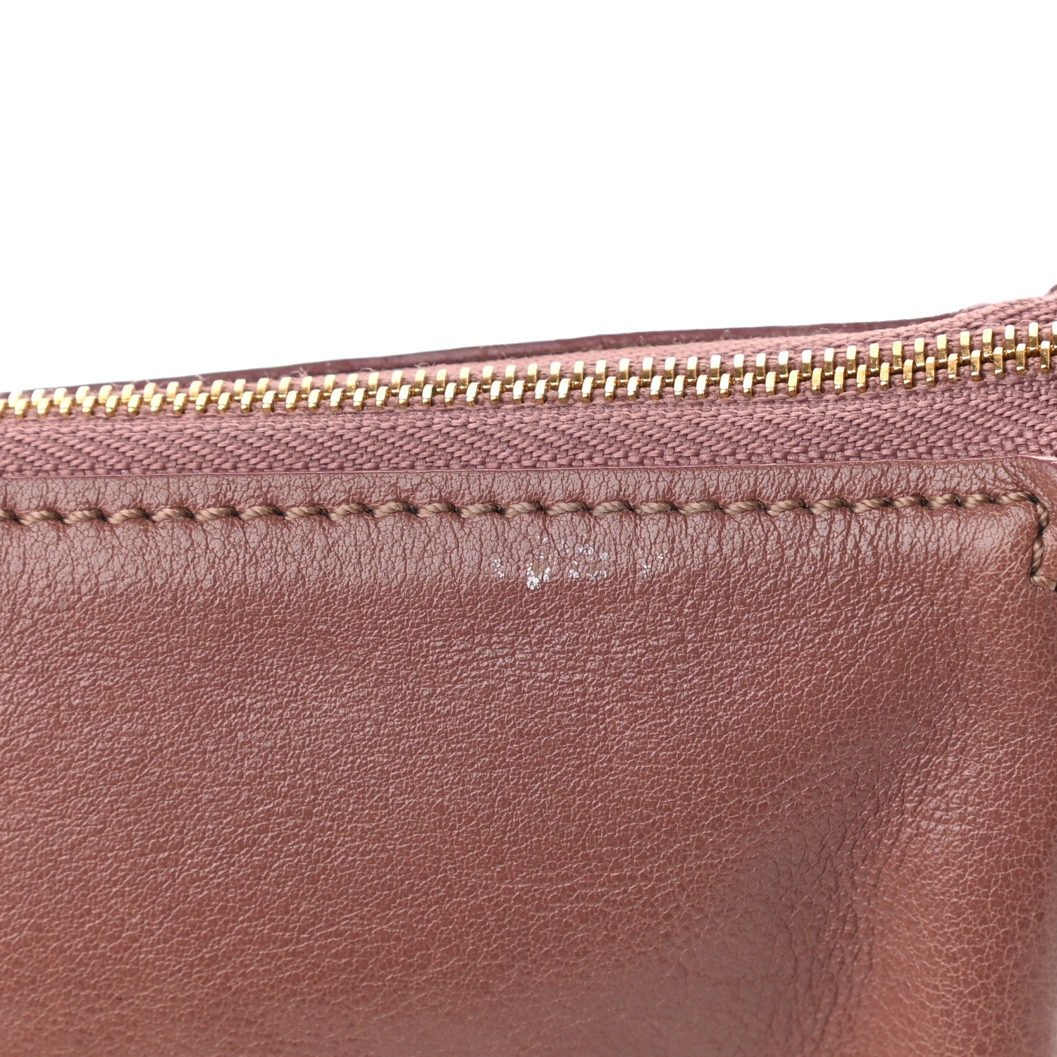 Louis Vuitton Cuir Boudoir Pochette Accessories MM Rose 13 of 16
