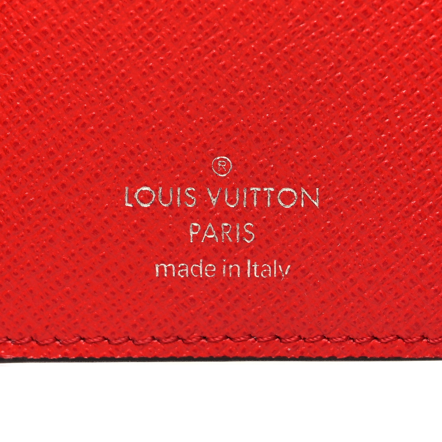 Louis Vuitton Monogram Escale Victorine Wallet Red 7 of 9