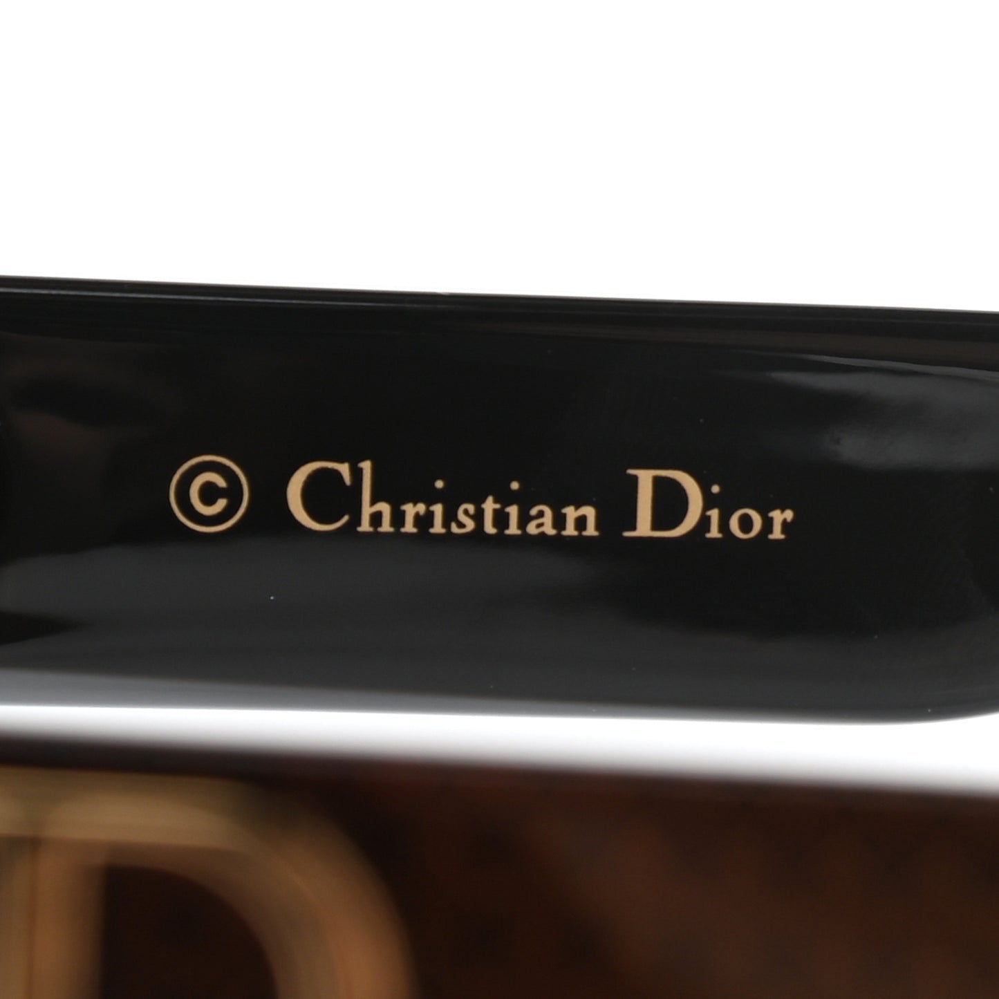Acetate DDiorF Cat Eye Sunglasses Brown