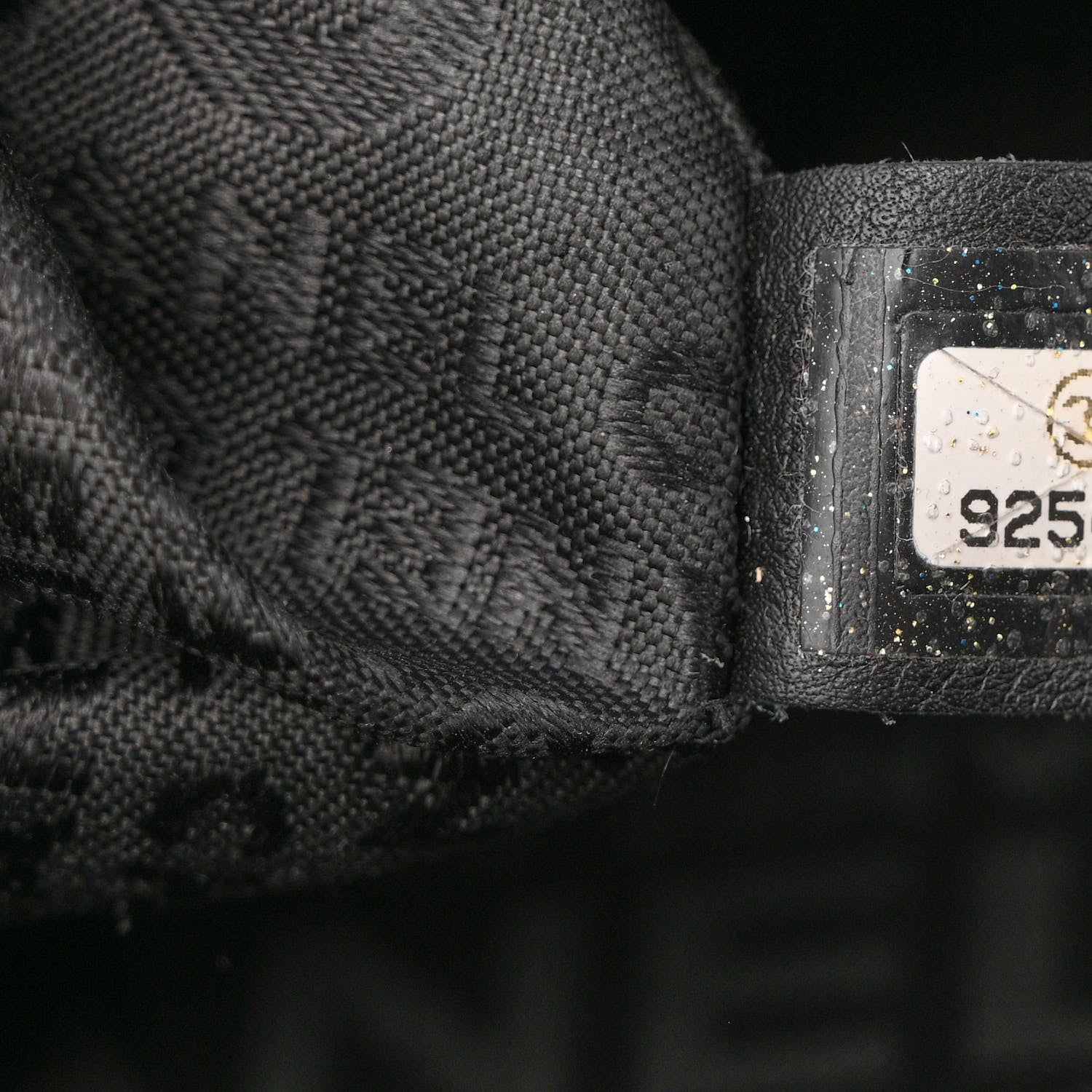 Chanel Lambskin Kiss Lock Frame Bag Black 7 of 10