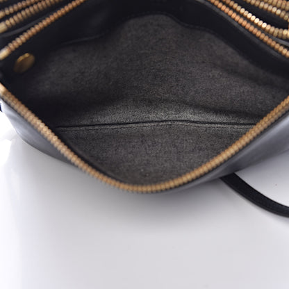 Celine Lambskin Small Trio Crossbody Bag Black 7 of 12