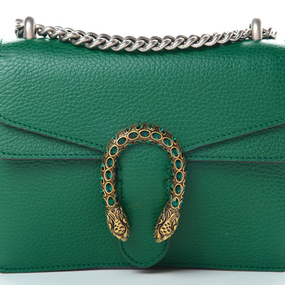Gucci Calfskin Mini Dionysus Shoulder Bag Emerald 9 of 13