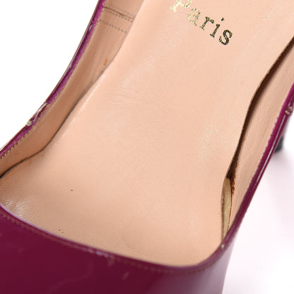 Christian Louboutin Patent Pigalle 120 Pumps 39 10 of 15
