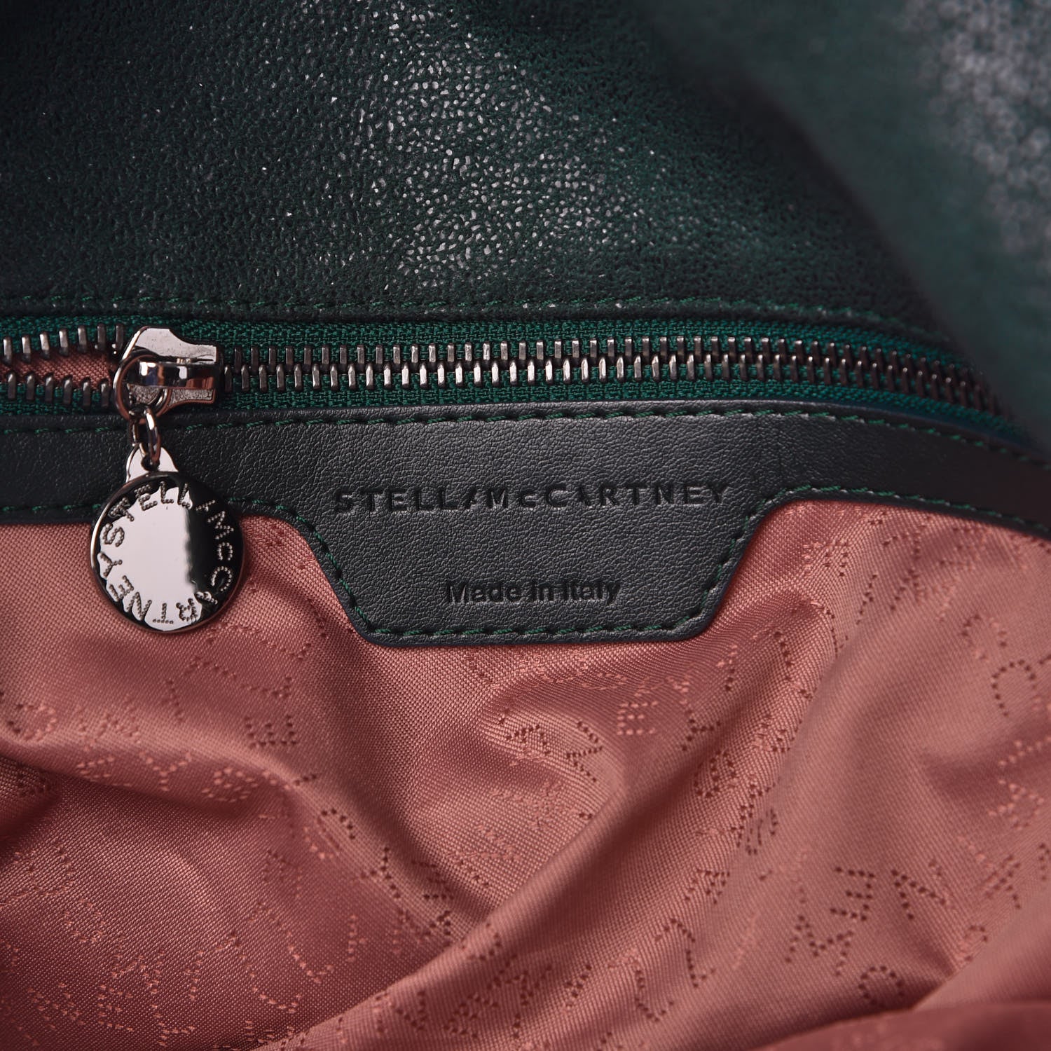 Stella McCartney Shaggy Deer Small Falabella Tote Petroleum 8 of 8