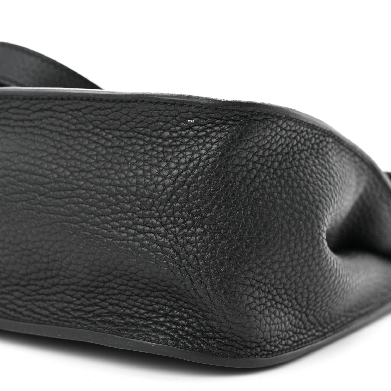 Hermes Taurillon Clemence Halzan 31 GM Black 10 of 13