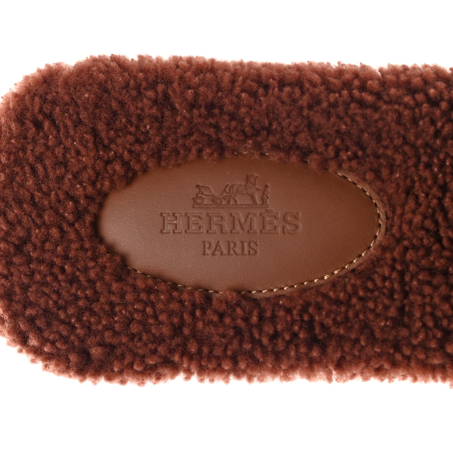 Woolskin Oran Sandals 39 Cognac