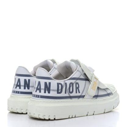 Christian Dior Nylon Mesh Dior-ID Platform Sneakers 38 Bleu France 4 of 12