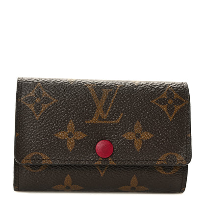 Louis Vuitton Monogram 6 Key Multicles Holder Fuchsia 1 of 7