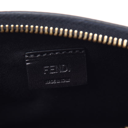 Fendi Vitello Baltico Mini Pouch Crossbody Pouch Black 6 of 7