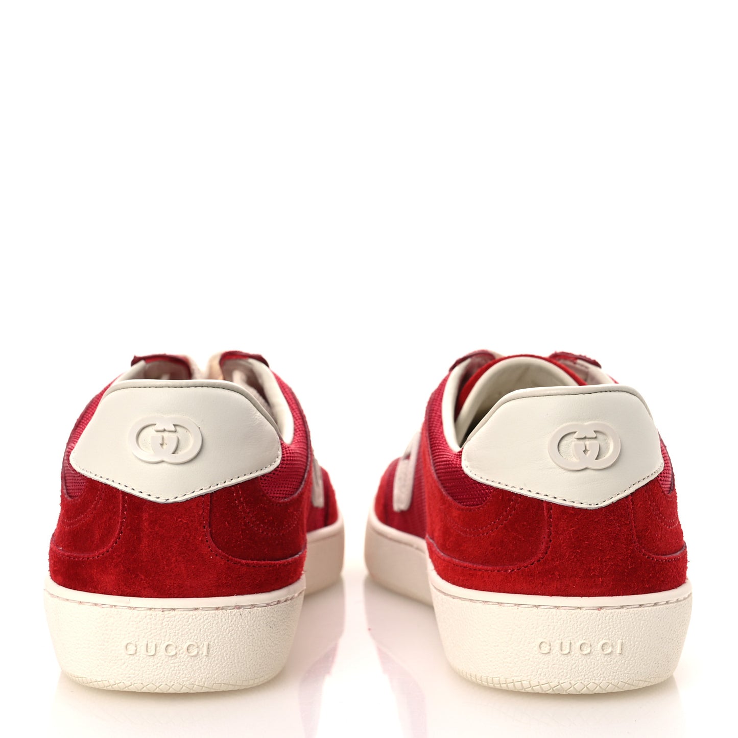 Suede Nylon Mens G75 Sneaker 8 Red