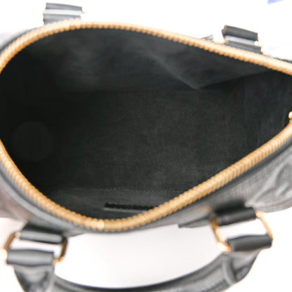 Louis Vuitton Empreinte Monogram Giant Speedy Bandouliere 20 Black 5 of 10