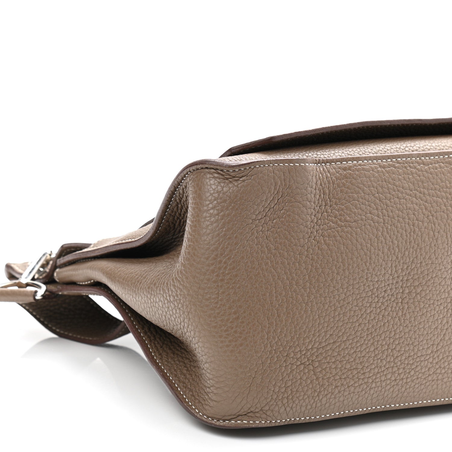 Hermes Taurillon Clemence Jypsiere 34 Etoupe 9 of 13