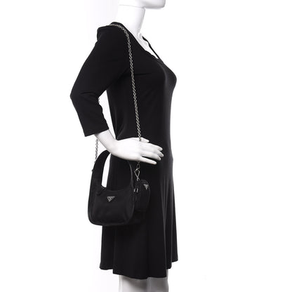 Prada Tessuto Nylon Re-Edition 1995 Bag Black 2 of 11