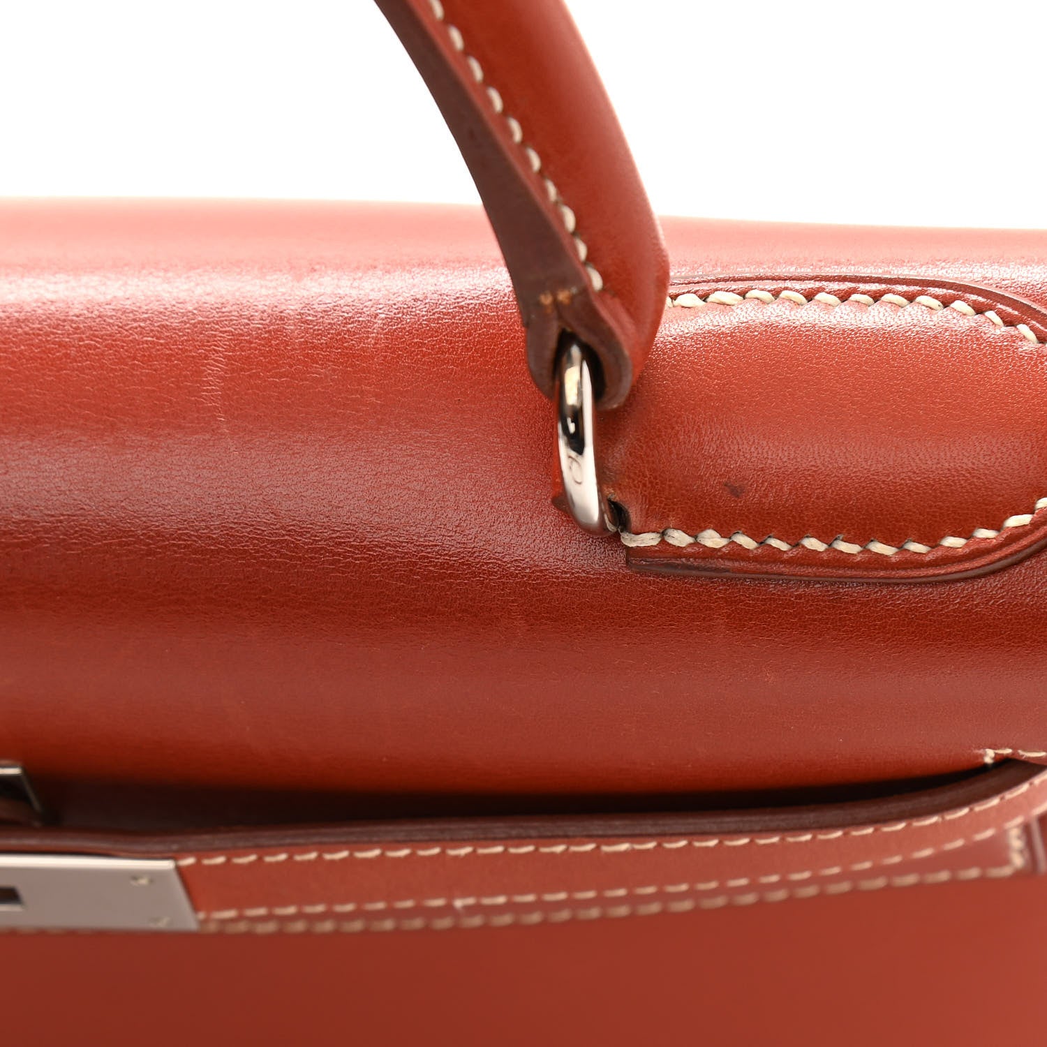 Hermes Box Kelly Sellier 28 Brique 13 of 13