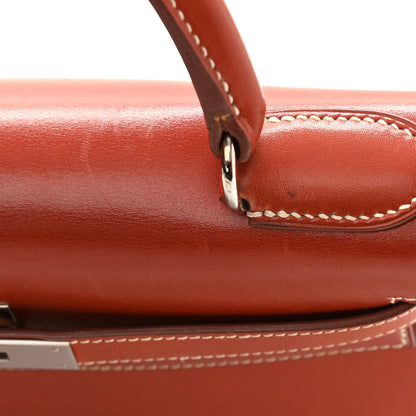 Hermes Box Kelly Sellier 28 Brique 13 of 13
