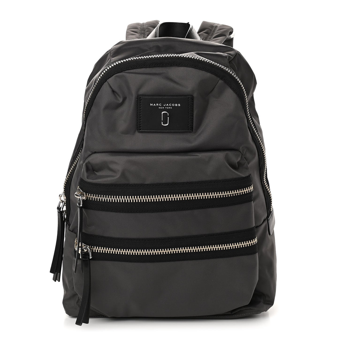 Nylon Biker Backpack Black