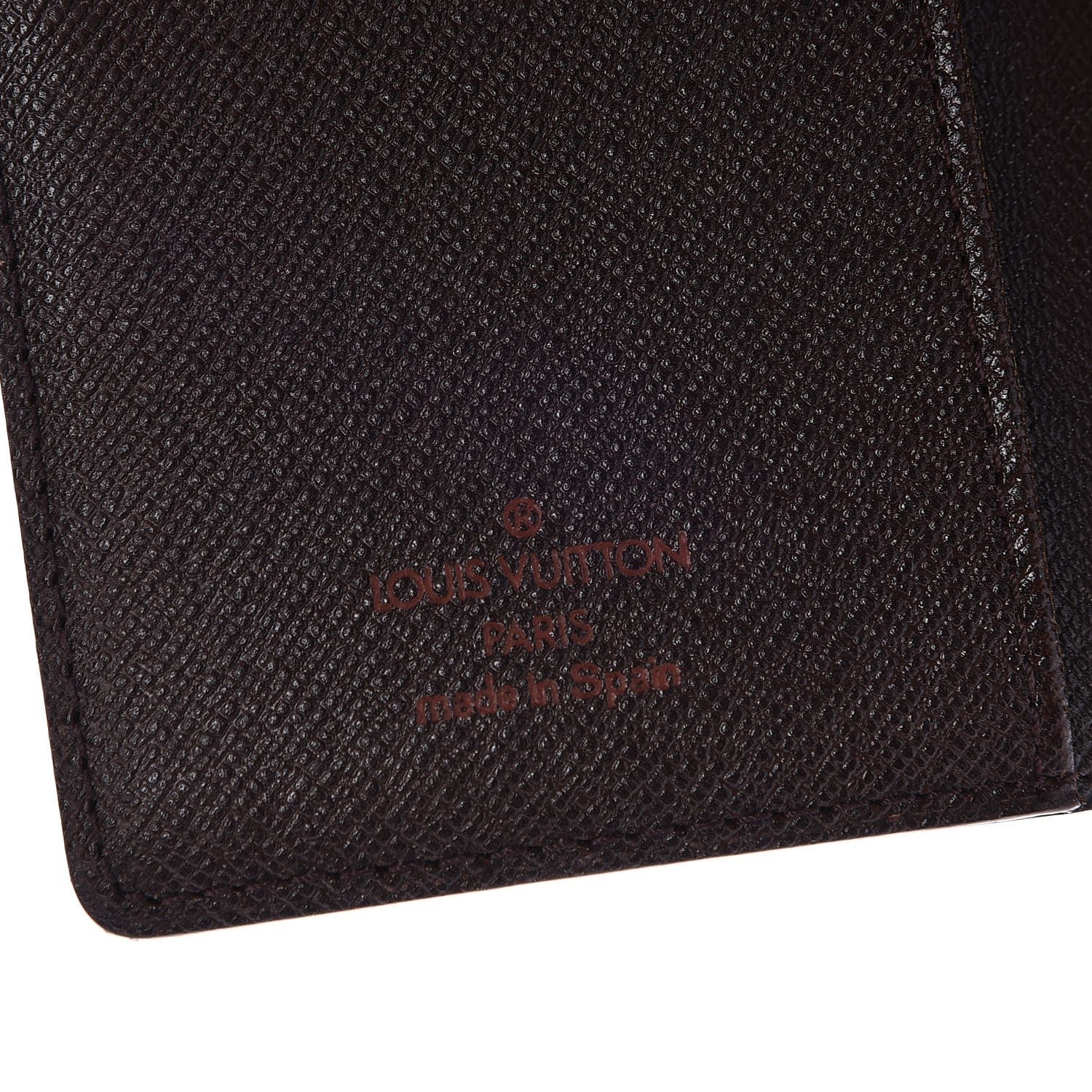 Louis Vuitton Damier Ebene Small Ring Agenda Cover 6 of 9