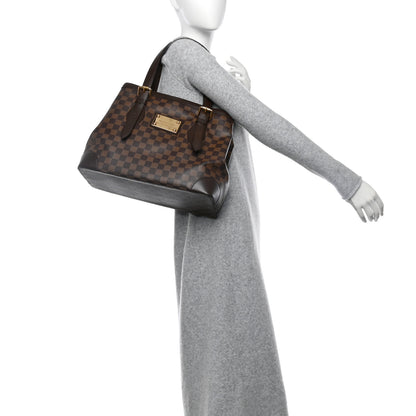 Louis Vuitton Damier Ebene Hampstead MM 2 of 11