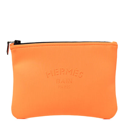 Hermes Neoprene Small Neobain Case Orange 1 of 6